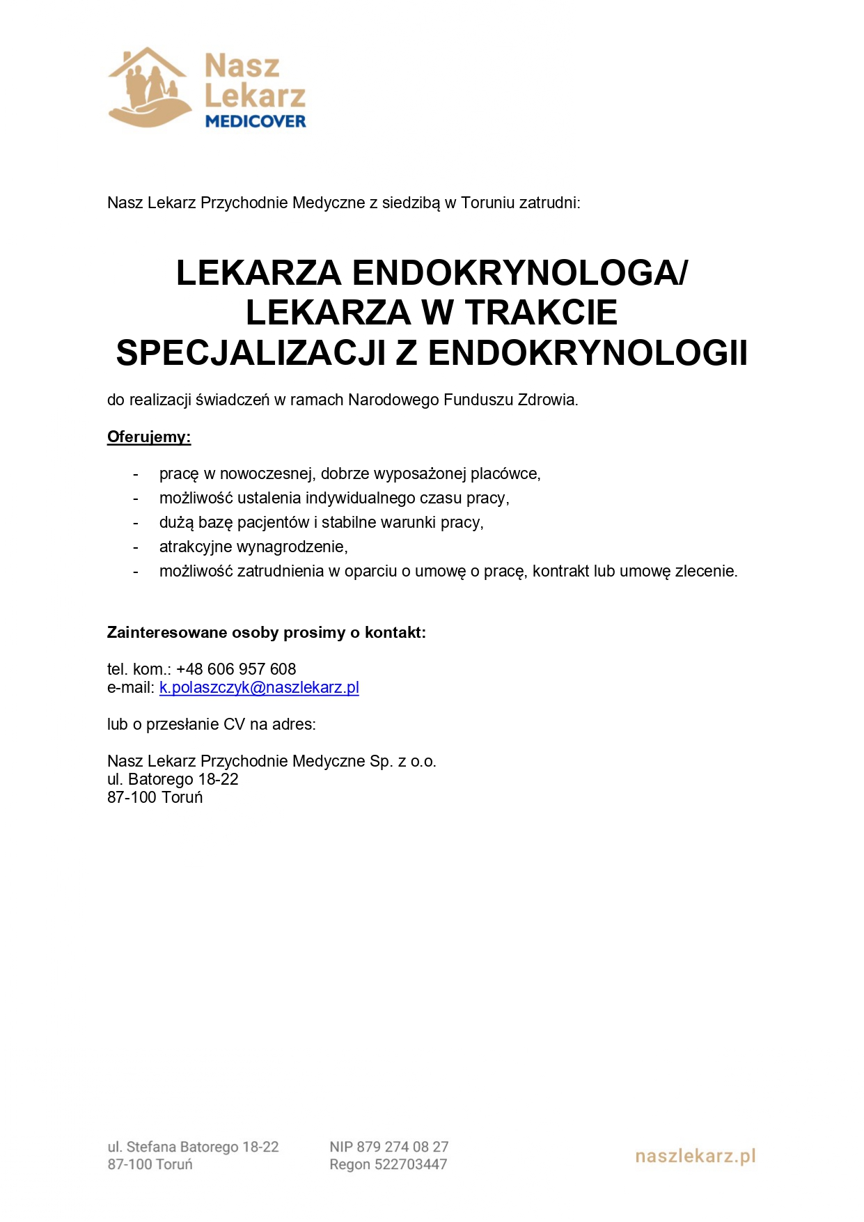 Endokrynolog Nasz Lekarz