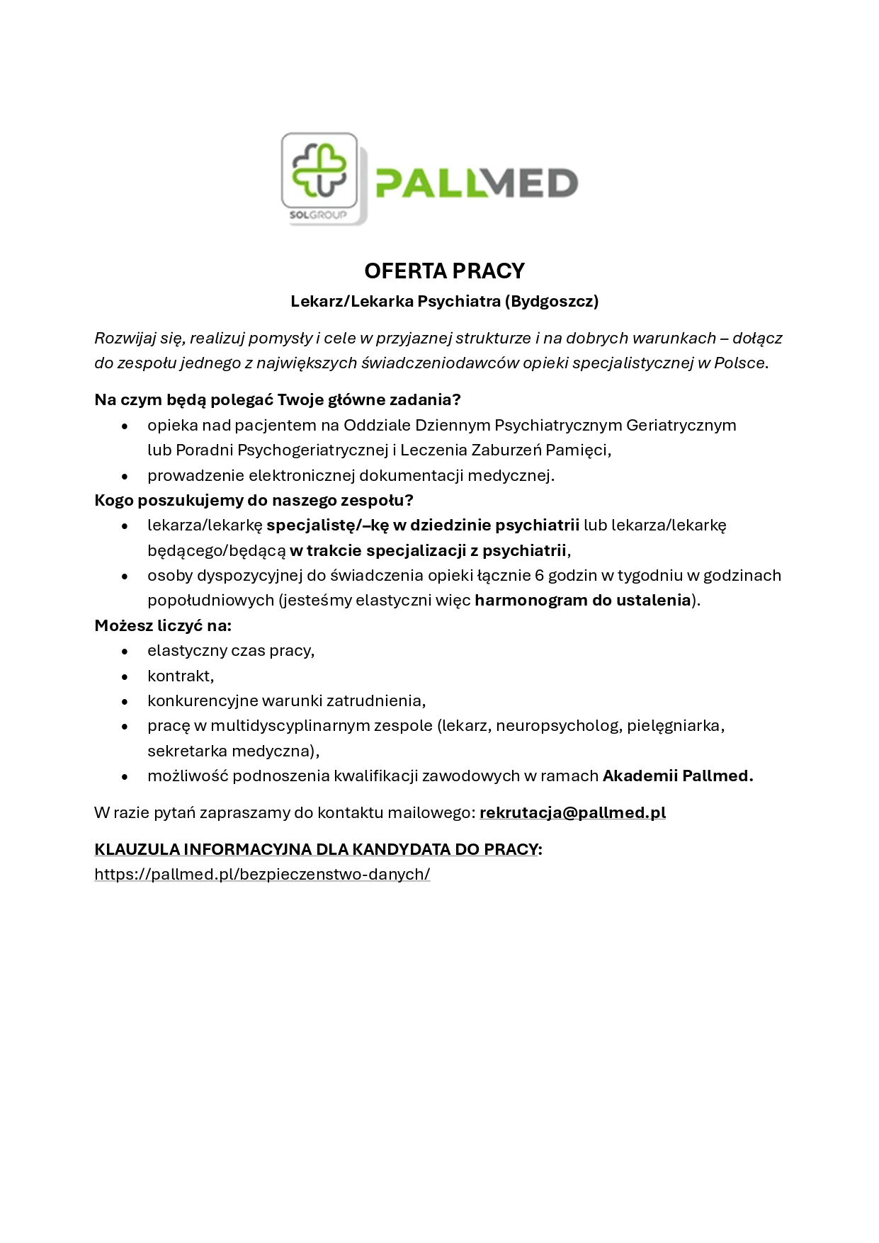 Lekarz psychiatra- ogł-2