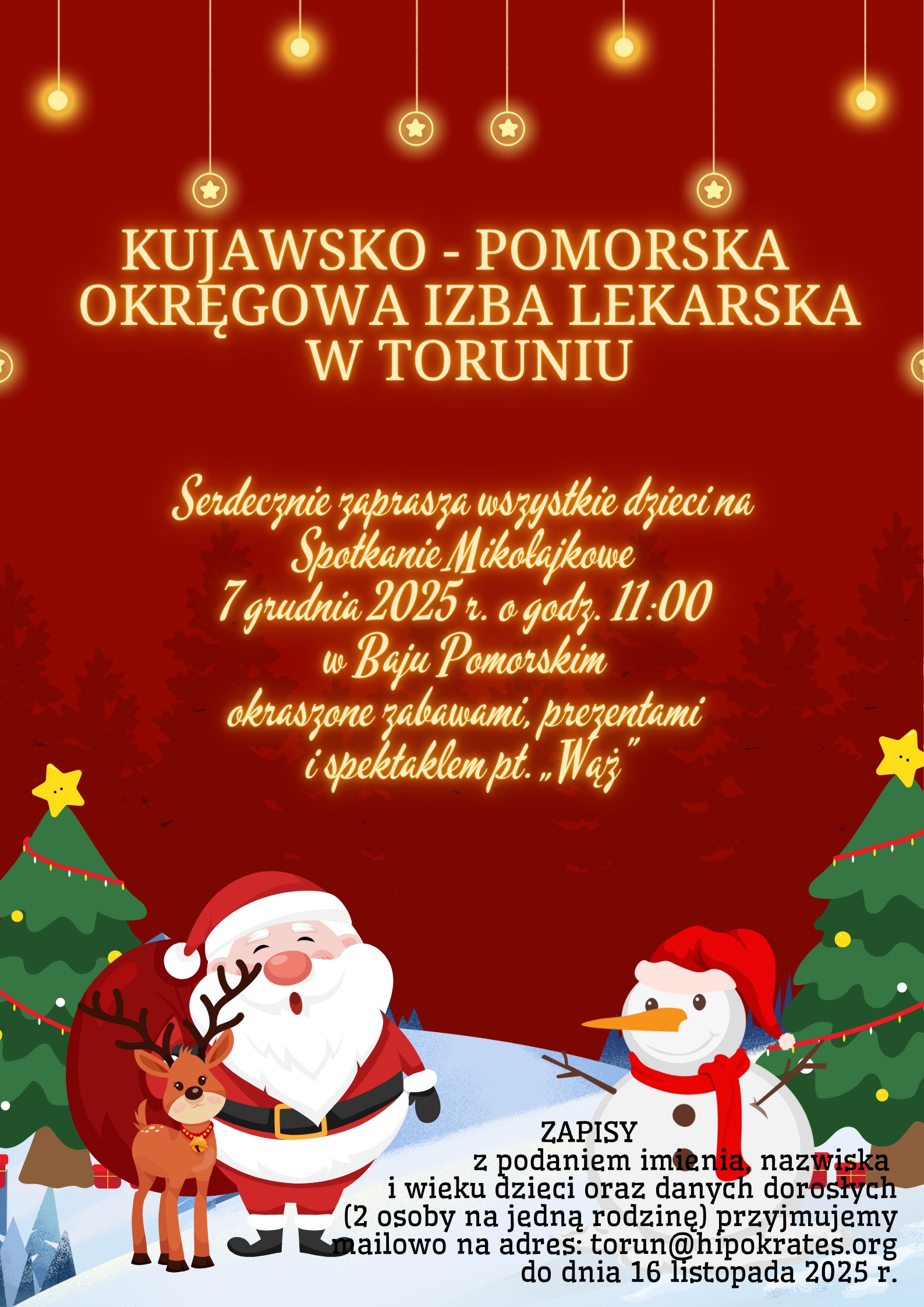 Mikołajki T-ń, 2025 plakat