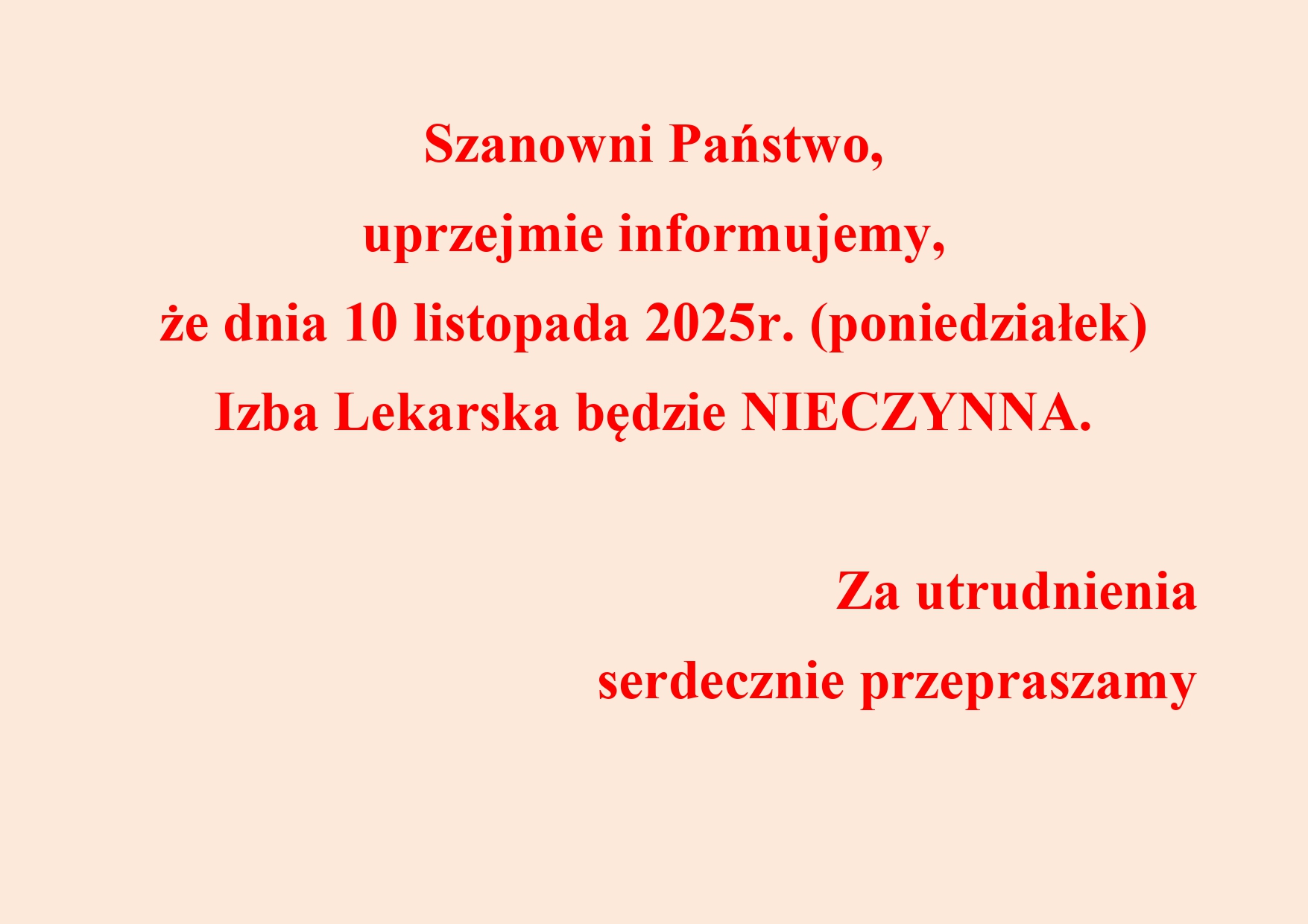 komunikat 2025-11-07